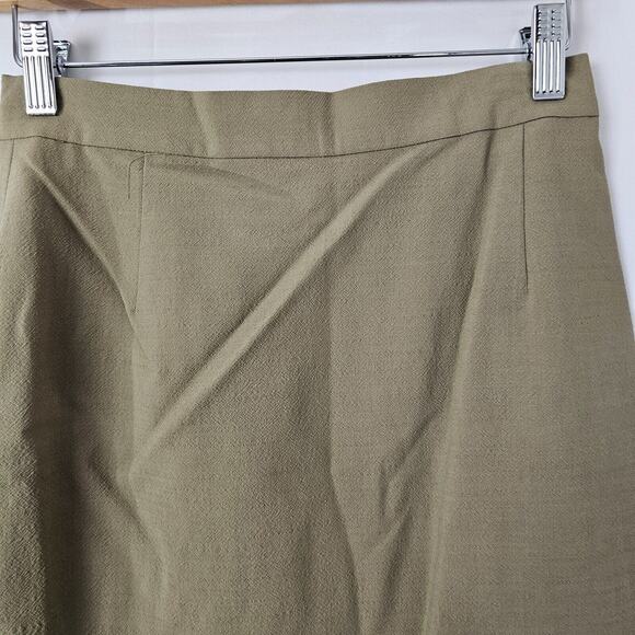 Vintage Calvin Klein Wool Pencil Skirt Womens Size 6 Made in USA Above the Knee - Picture 6 of 10